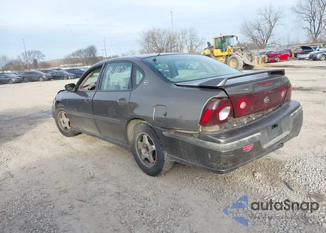2001 Chevrolet Impala Ls из США, поврежденный, VIN 2G1WH55K019351310